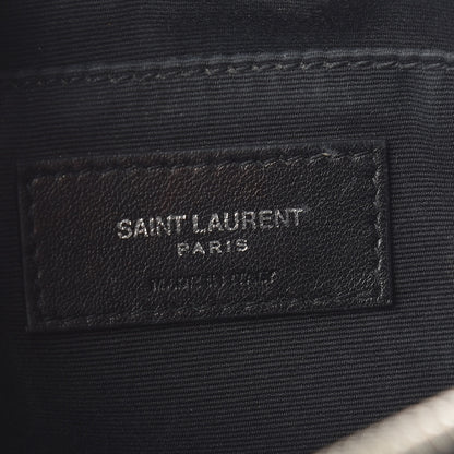 Saint Laurent Calfskin Monogram Small Lou Camera Bag Black 6 of 18
