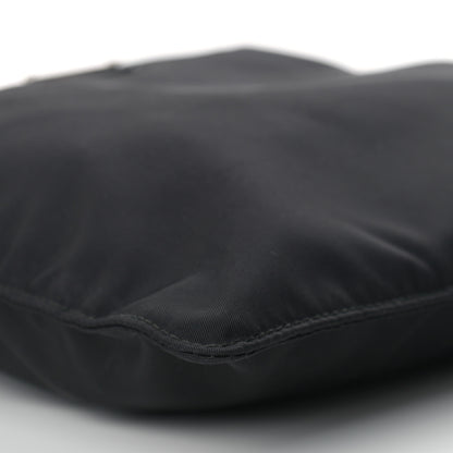 Prada Tessuto Nylon Saffiano Flat Messenger Bag Black 10 of 11