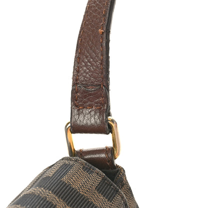 Fendi Zucca Vitello Artic Mini Messenger Bag Tobacco Castagna 13 of 13