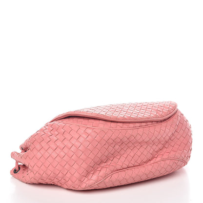 Bottega Veneta Nappa Intrecciato Messenger Bag Petal Pink 4 of 13