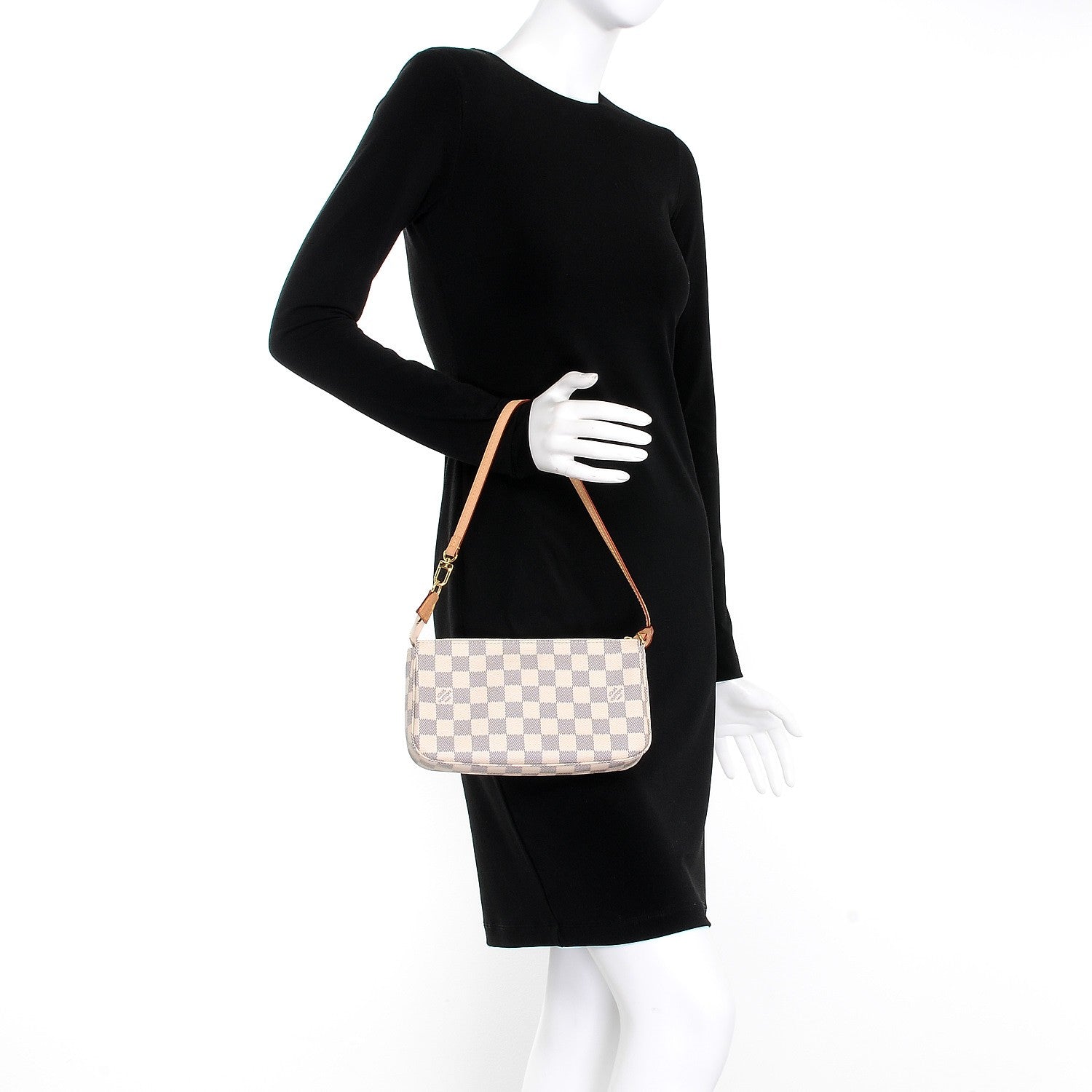 Louis Vuitton Damier Azur Pochette Accessories NM 2 of 7