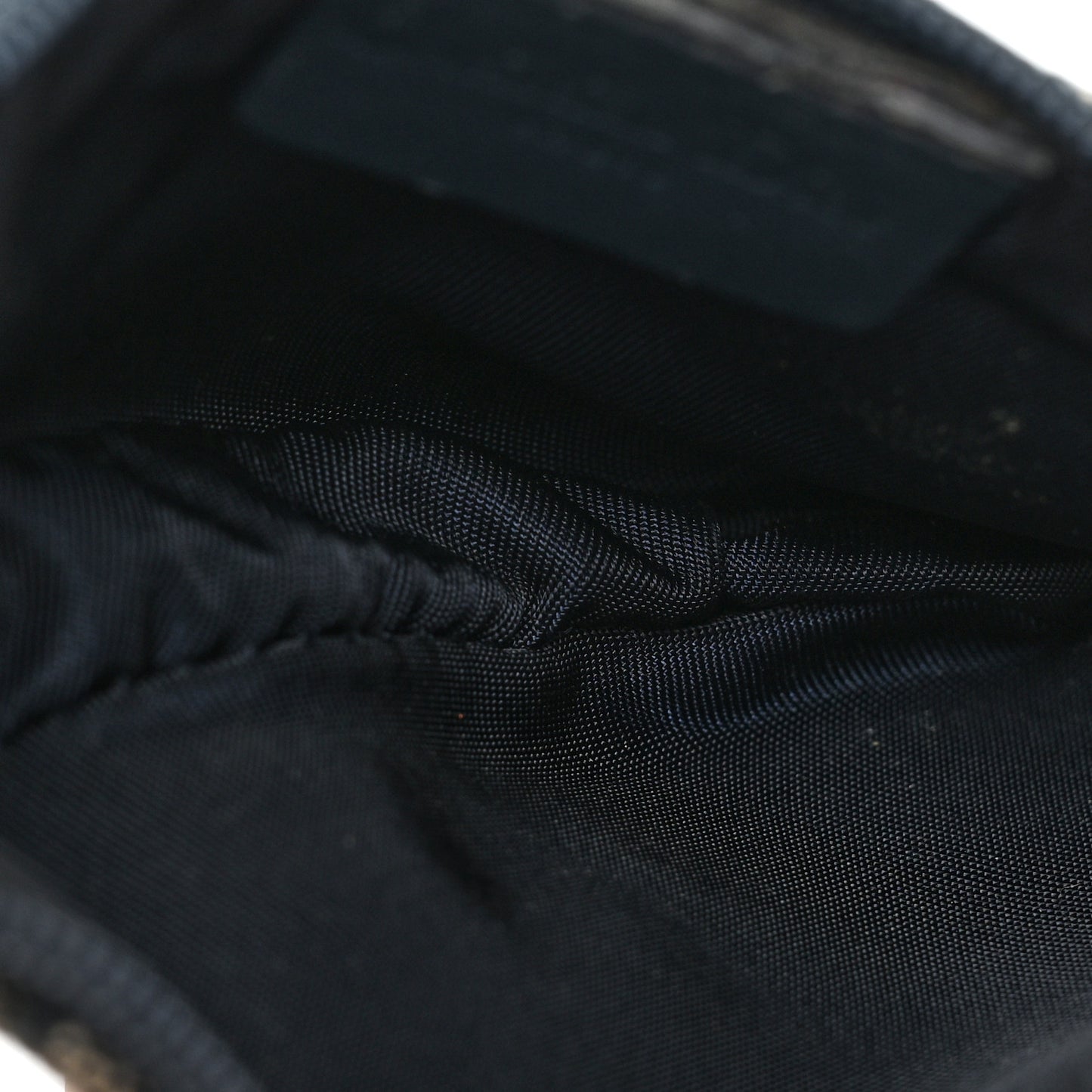 Monogram Saddle Coin Purse Navy