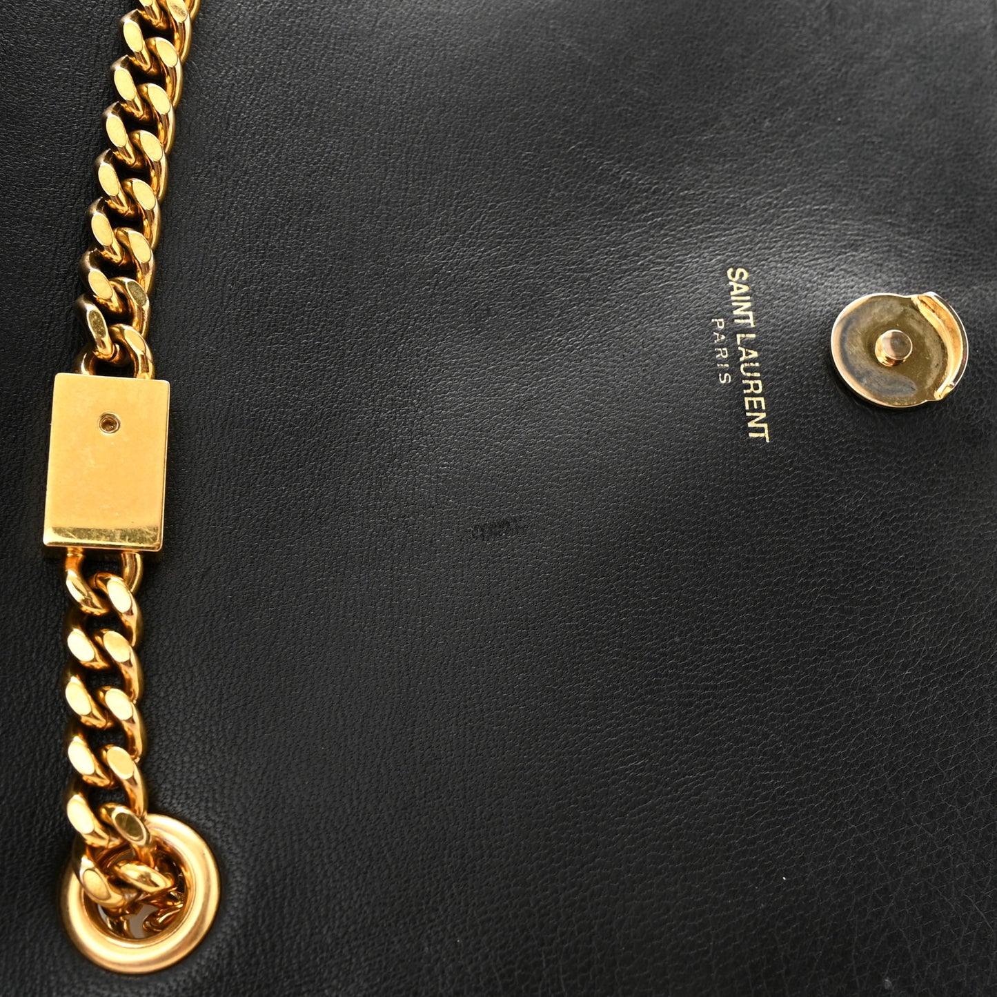 Suede Small Classic Monogram Kate Tassel Satchel Black