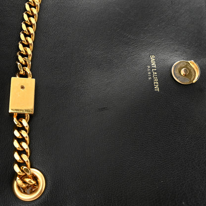 Saint Laurent Suede Small Classic Monogram Kate Tassel Satchel Black 11 of 16