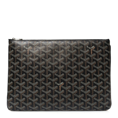 Goyard Goyardine Senat Pochette MM Black 1 of 11