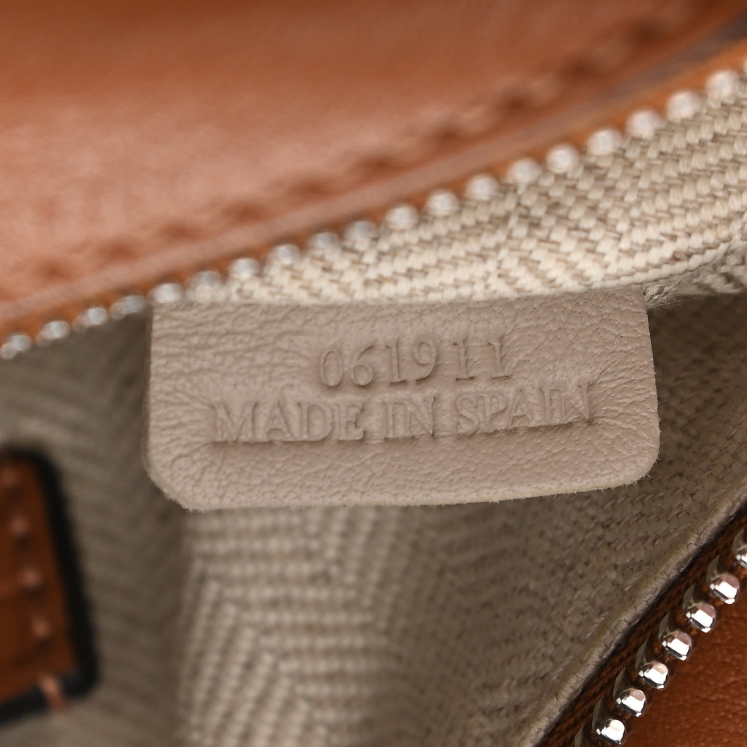 Loewe Calfskin Mini Puzzle Bag Tan 7 of 10