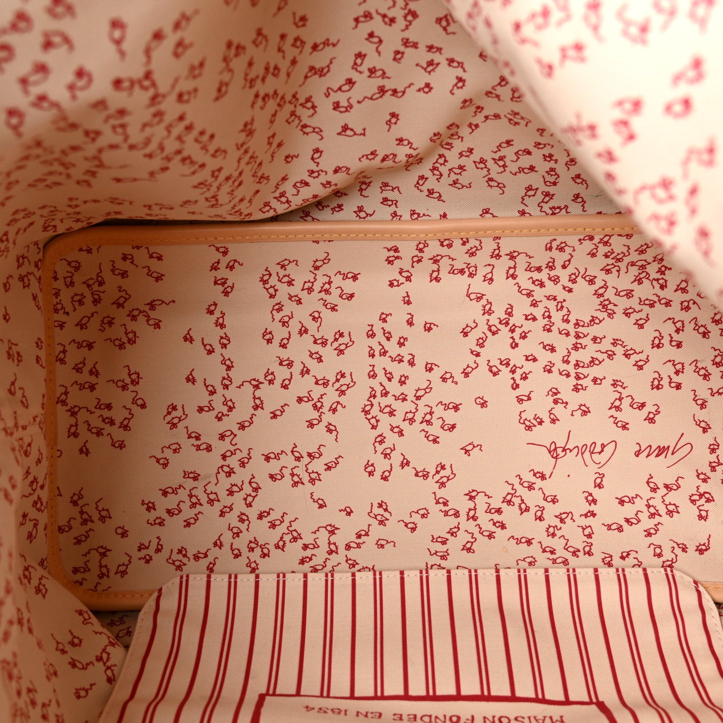 Monogram LV Travels With Grace Coddington Inside Out Neverfull Bandouliere GM