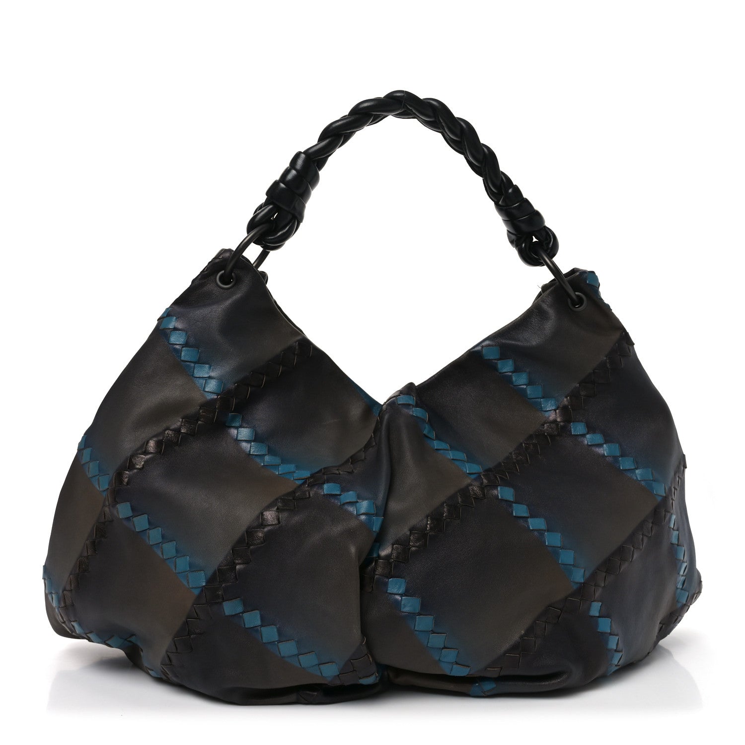 Bottega Veneta Intrecciato Nappa Aquilone Fortune Cookie Hobo Brown Multicolor 1 of 14