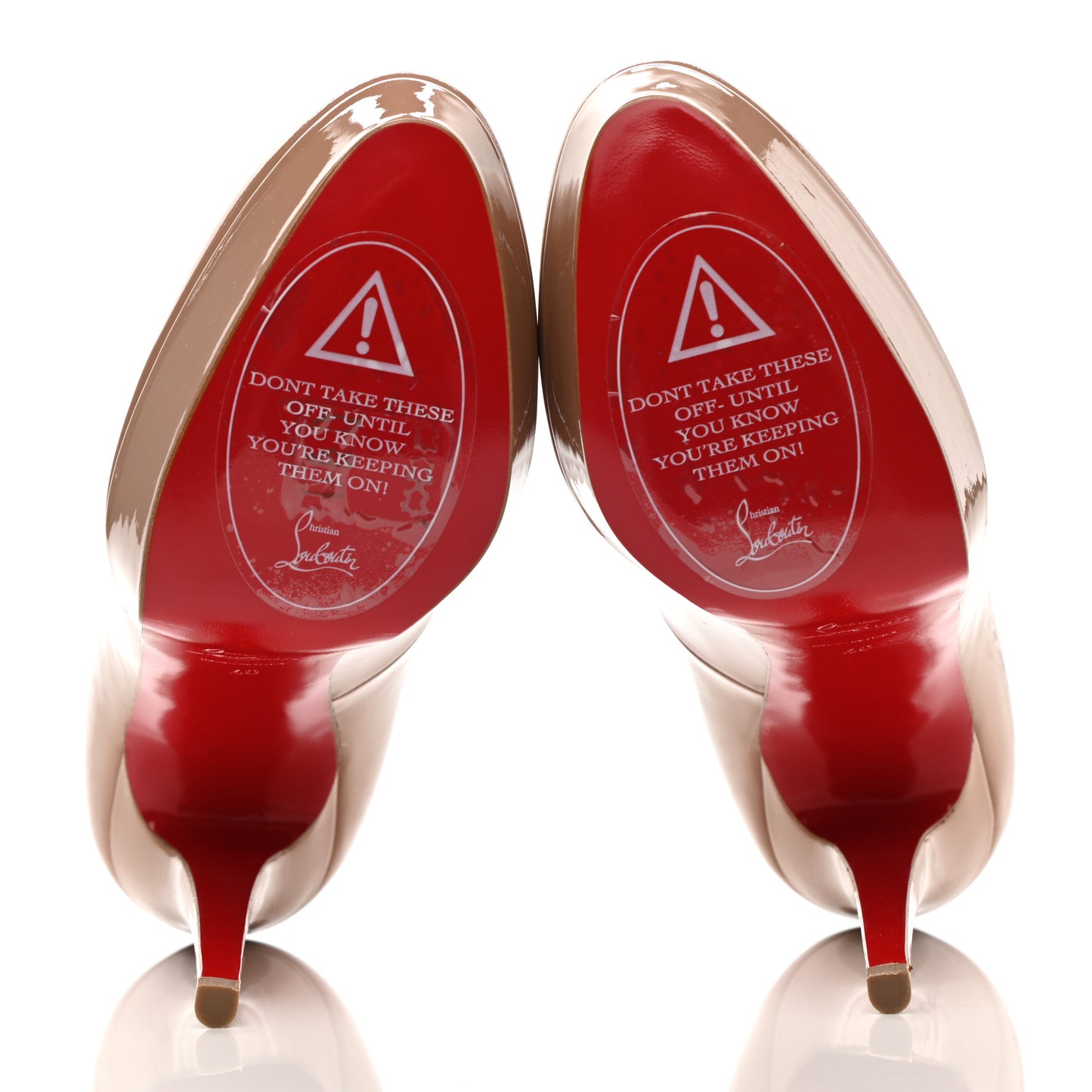 Patent Bianca 140 Pumps 40 Nude