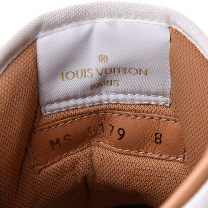Louis Vuitton Calfskin Monogram Mens Rivoli High Top Sneakers 8 9 of 9