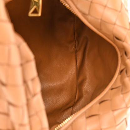 Bottega Veneta Nappa Intrecciato Teen Jodie Hobo Caramel 5 of 9
