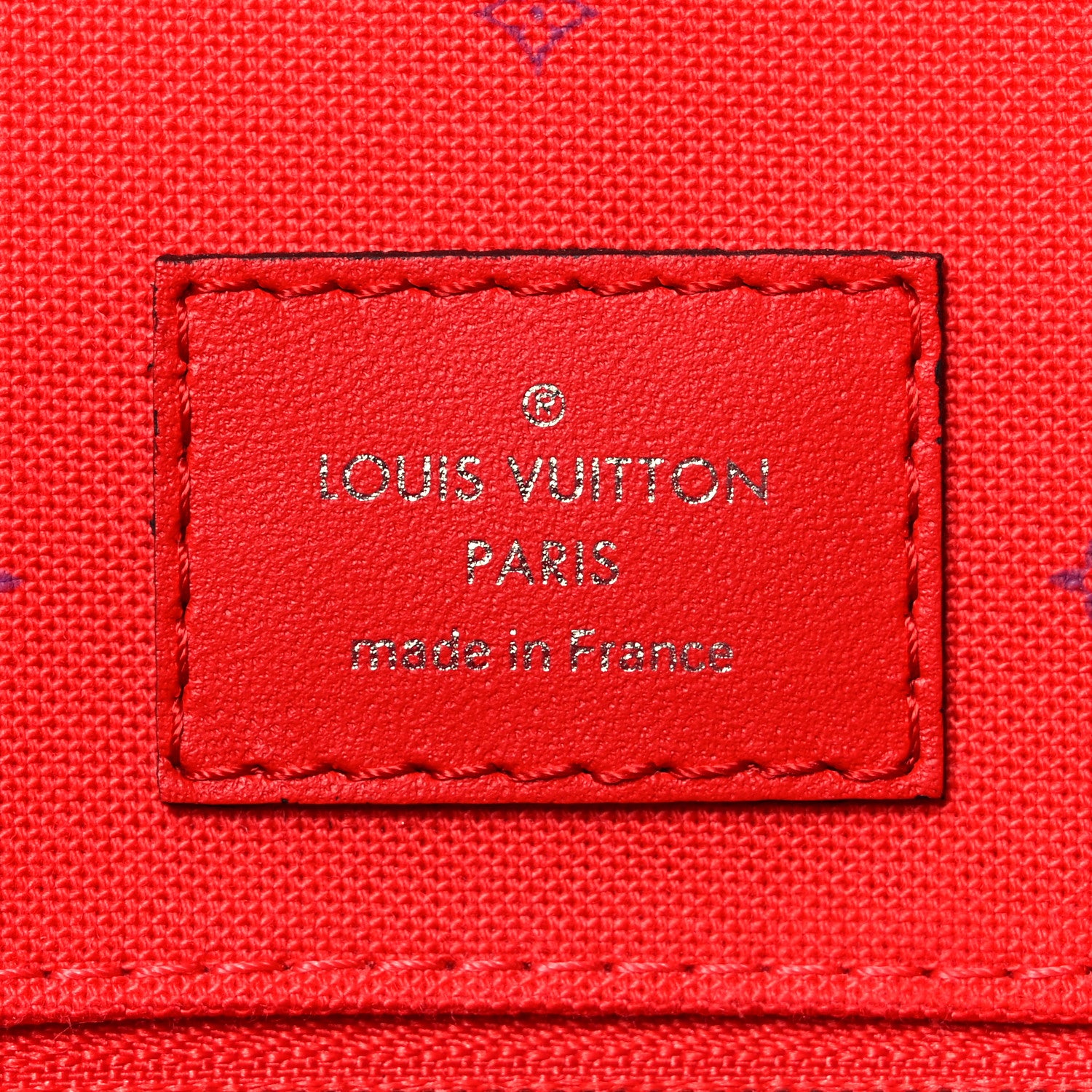 Louis Vuitton Monogram Escale Onthego GM Rouge 6 of 9