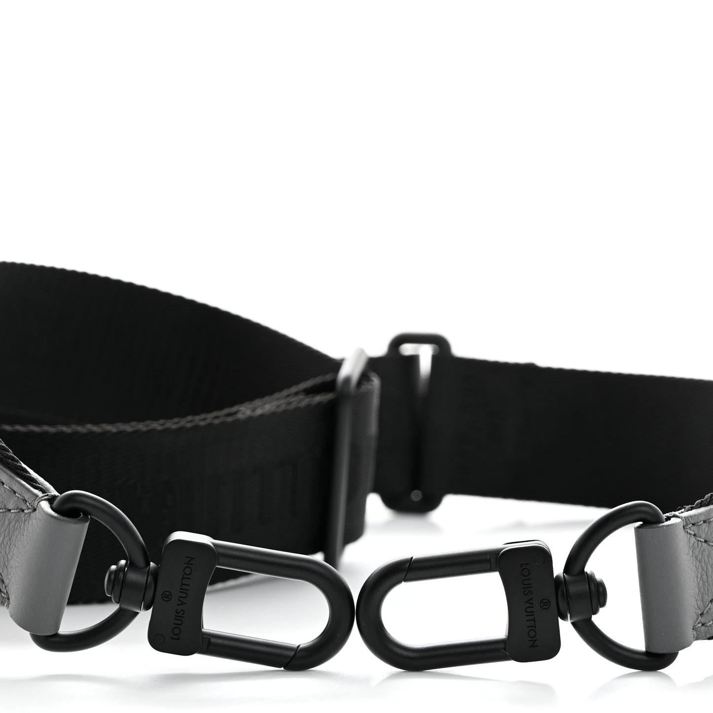 Monogram Trio Messenger Shoulder Strap Black
