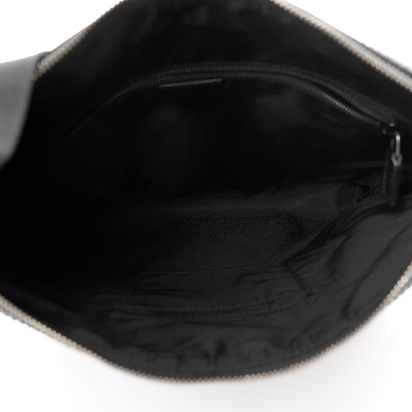 GG Supreme Monogram Web Messenger Bag Black