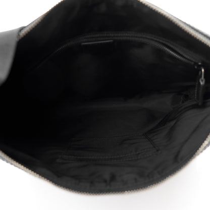 Gucci GG Supreme Monogram Web Messenger Bag Black 5 of 10