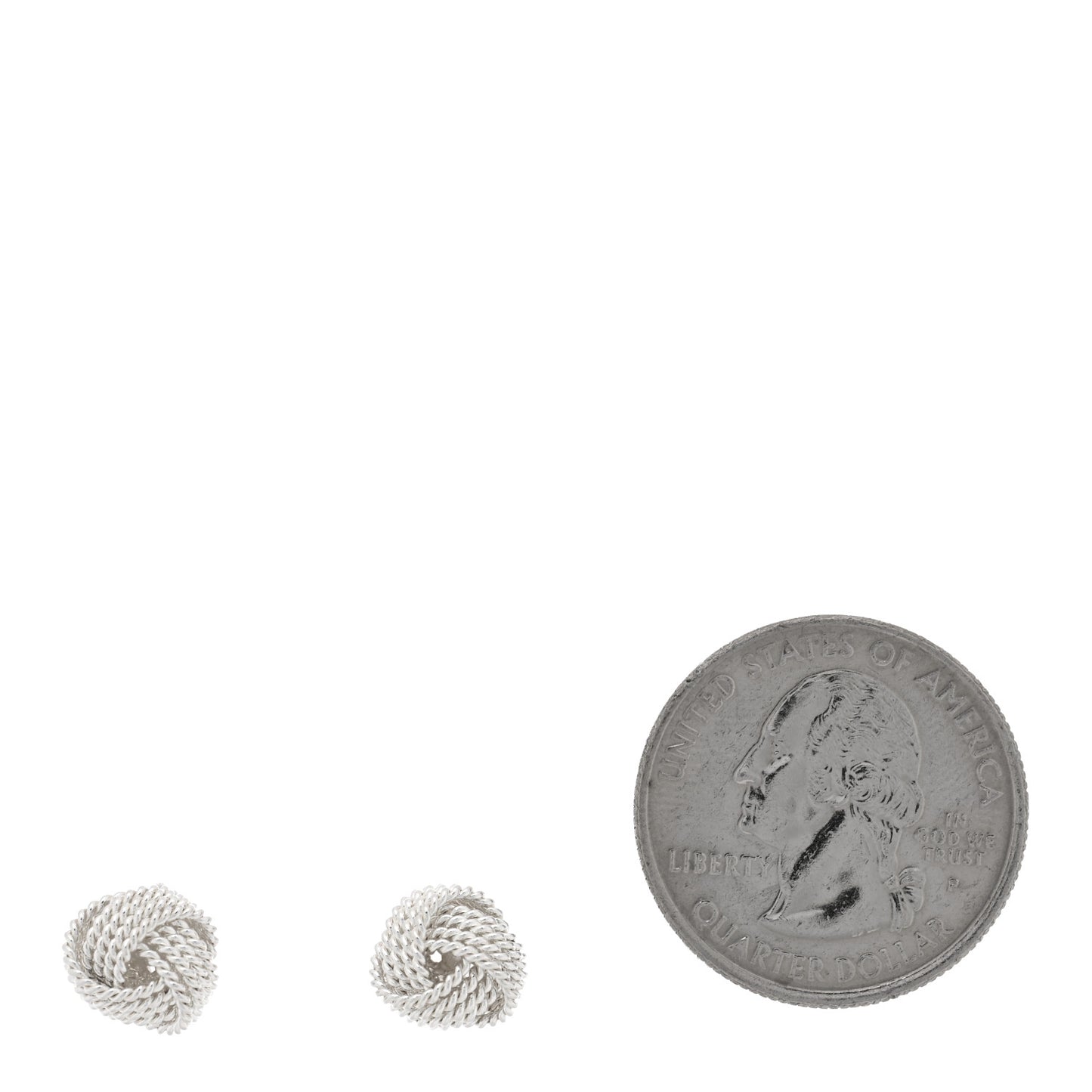 Sterling Silver Twist Knot Earrings
