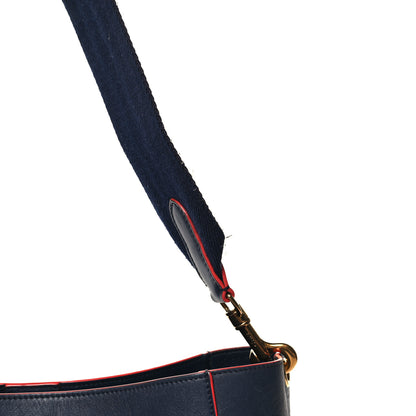 Celine Supersoft Calfskin Sangle Bucket Bag Navy 13 of 14