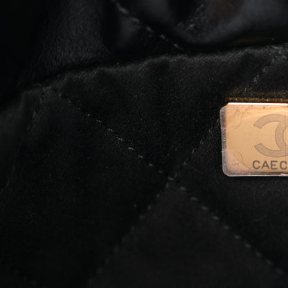 Chanel Shiny Calfskin Quilted Mini Chanel 22 Black 7 of 11