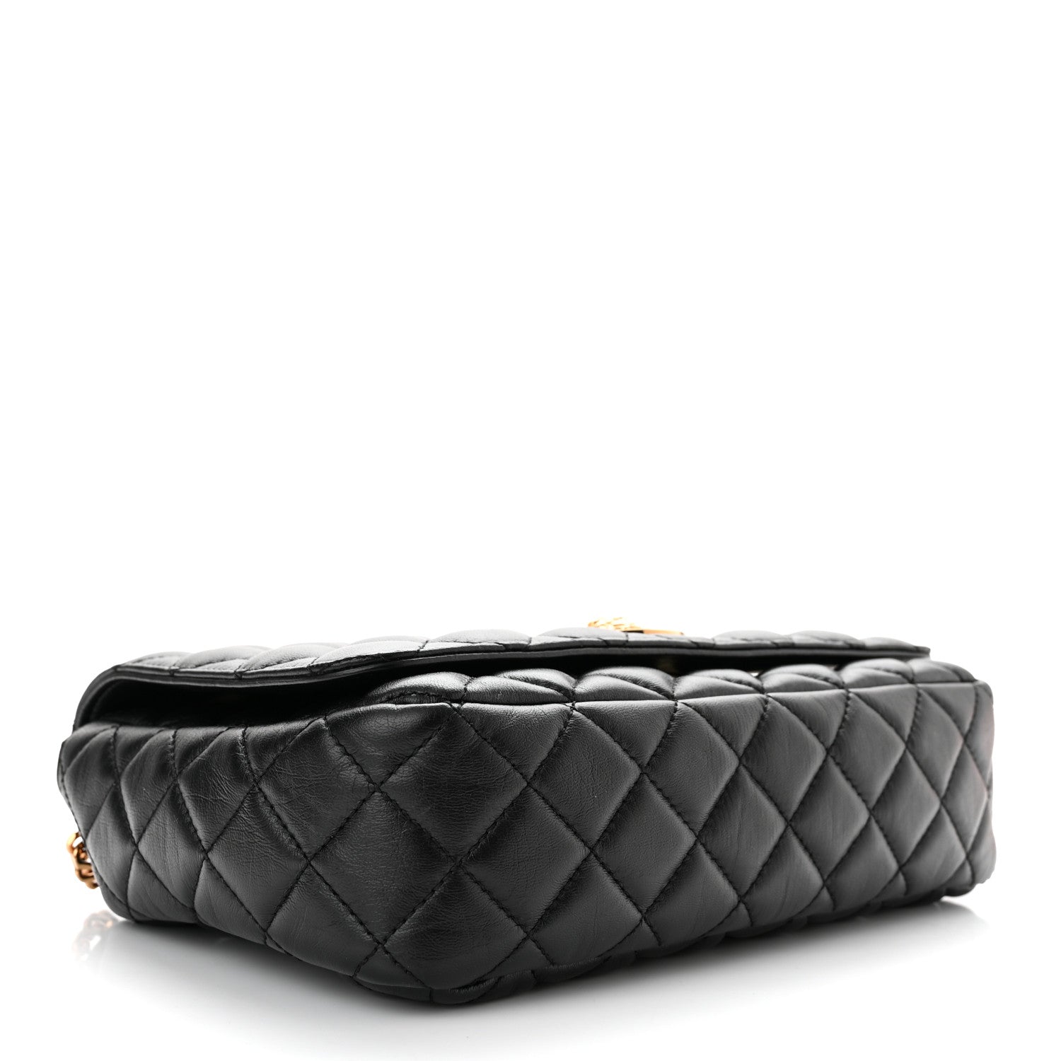Versace Nappa Quilted La Medusa Chain Crossbody Black 3 of 8