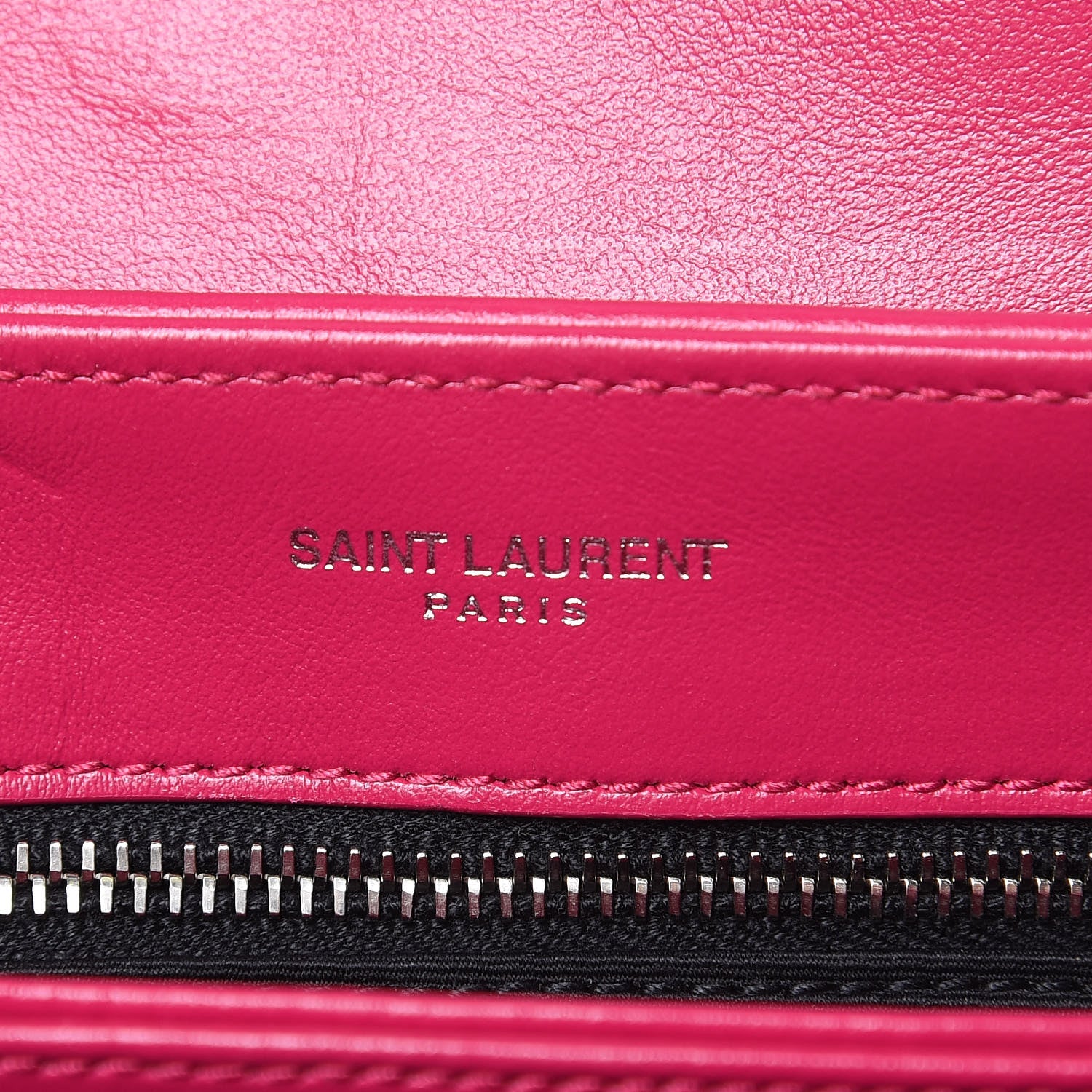Saint Laurent Calfskin Y Quilted Monogram Toy Loulou Crossbody Bag Freesia 7 of 10