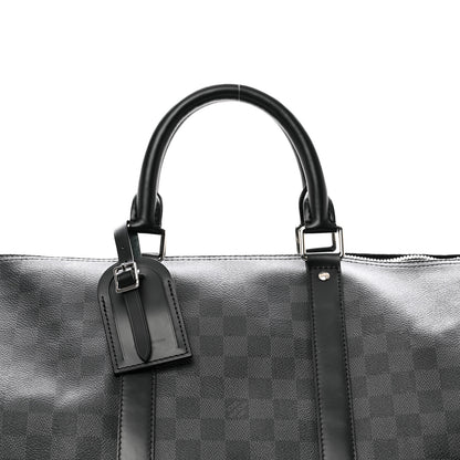 Louis Vuitton Damier Graphite Keepall Bandouliere 55 4 of 10