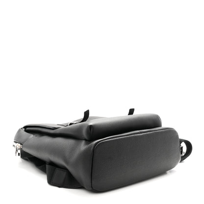 Loewe Grained Calfskin Military Backpack Black 4 of 9