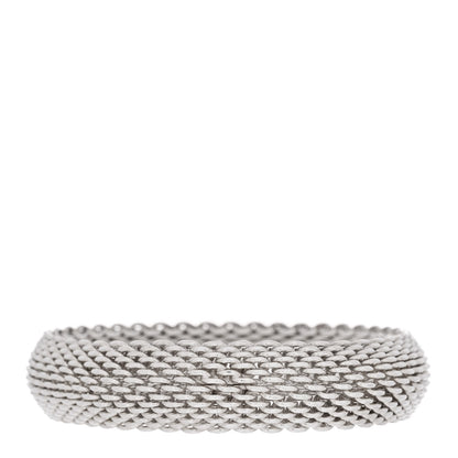 Tiffany Sterling Silver Somerset Mesh Bracelet 1 of 3