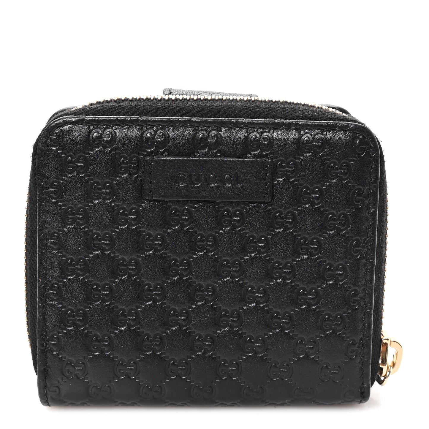 Microguccissima Compact Wallet Black