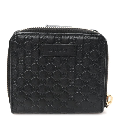 Gucci Microguccissima Compact Wallet Black 1 of 8