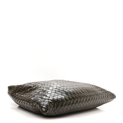 Bottega Veneta Calfskin Intrecciato Large Hop Kaki 4 of 11