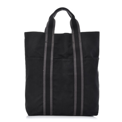Hermes Canvas Fourre Tout Black 1 of 11