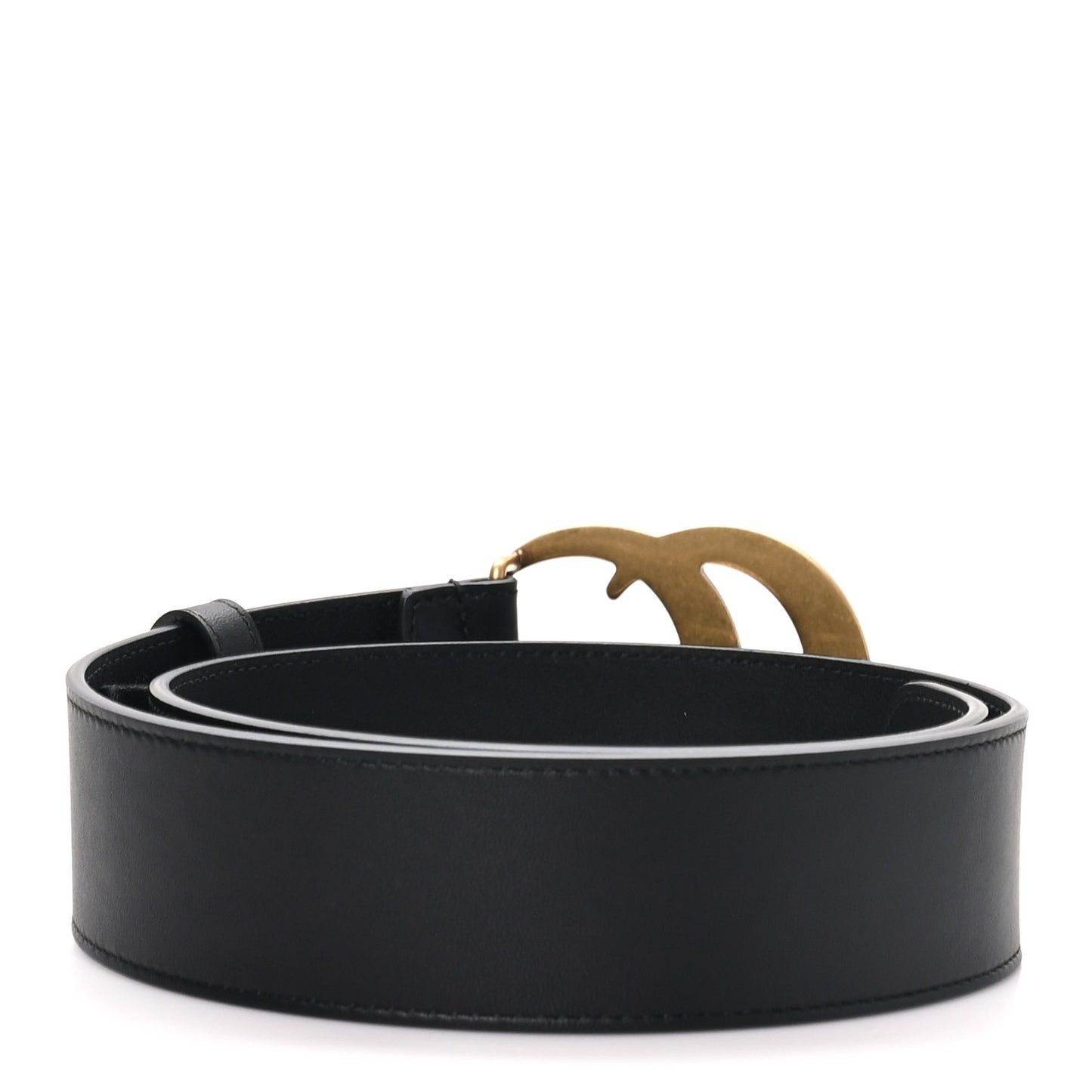Calfskin Double G 40mm Belt 65 26 Black