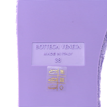 Bottega Veneta Resort Sponge Slides Sandals 38 Wisteria 6 of 7