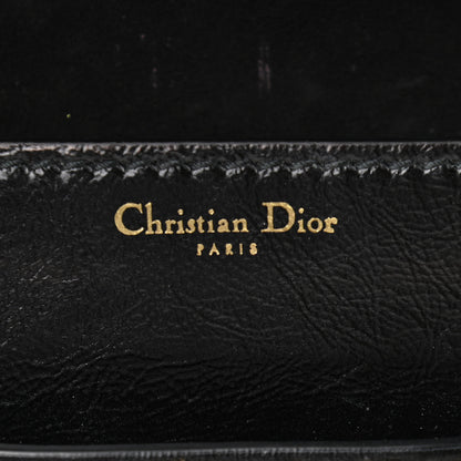 Christian Dior Crinkled Calfskin Mini J'Adior Chain Flap Bag Black 6 of 11