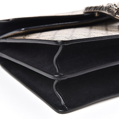 Gucci GG Supreme Monogram Small Dionysus Shoulder Bag Black 7 of 13