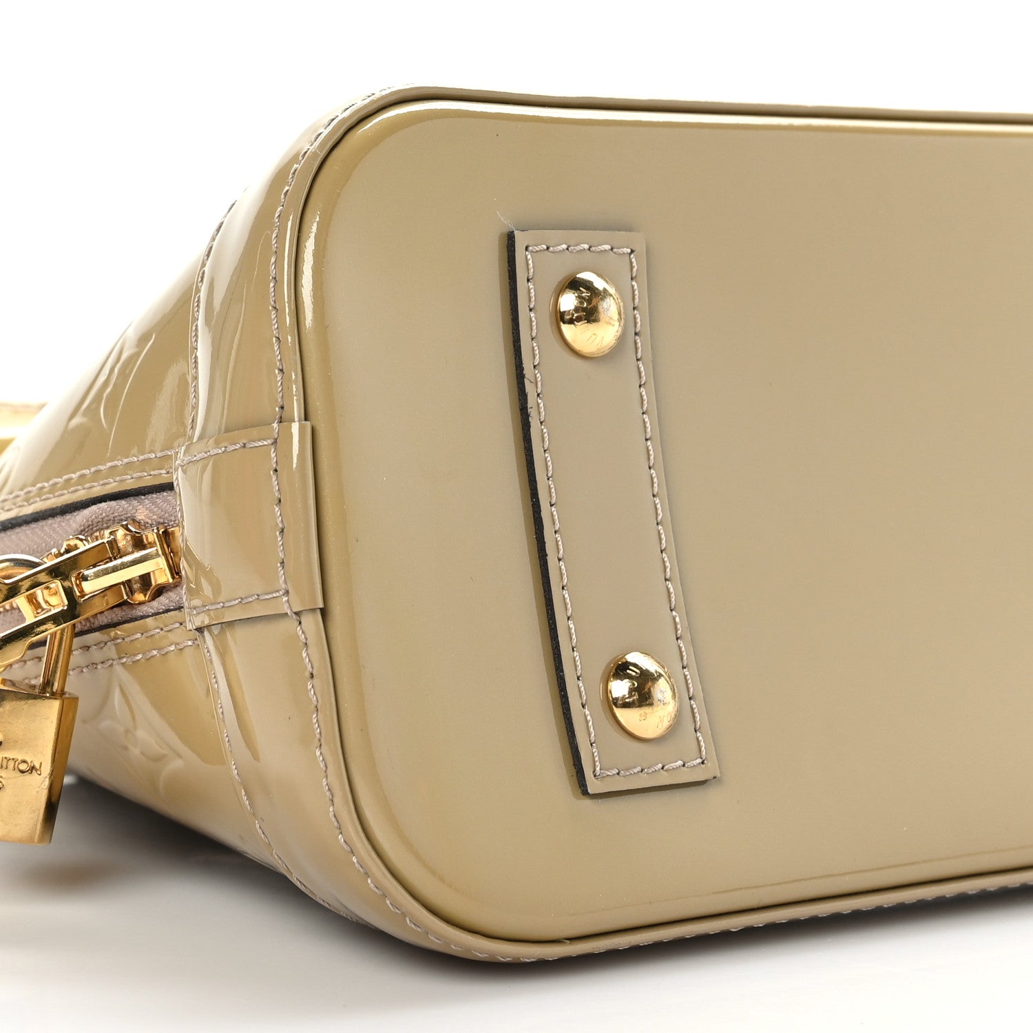 Louis Vuitton Vernis Alma BB Galet 7 of 8