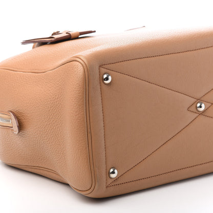 Hermes Taurillon Clemence Victoria II 35 Biscuit 8 of 9