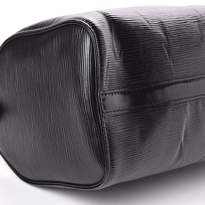 Louis Vuitton Epi Speedy 25 Black 8 of 15