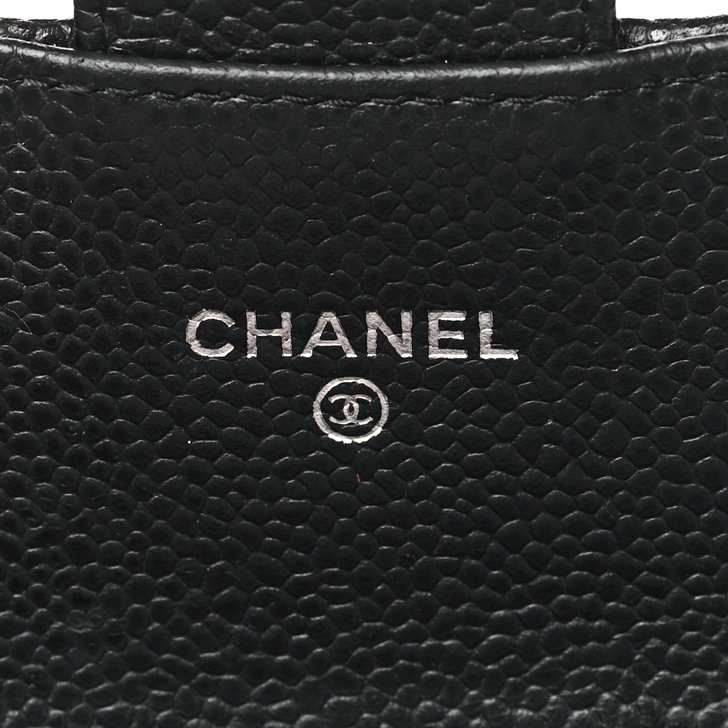 Chanel Caviar Quilted Large Gusset Flap Wallet Black 6 of 11