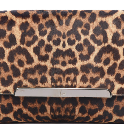 Christian Louboutin Pony Hair Leopard Print Rougissime Clutch 18 of 18