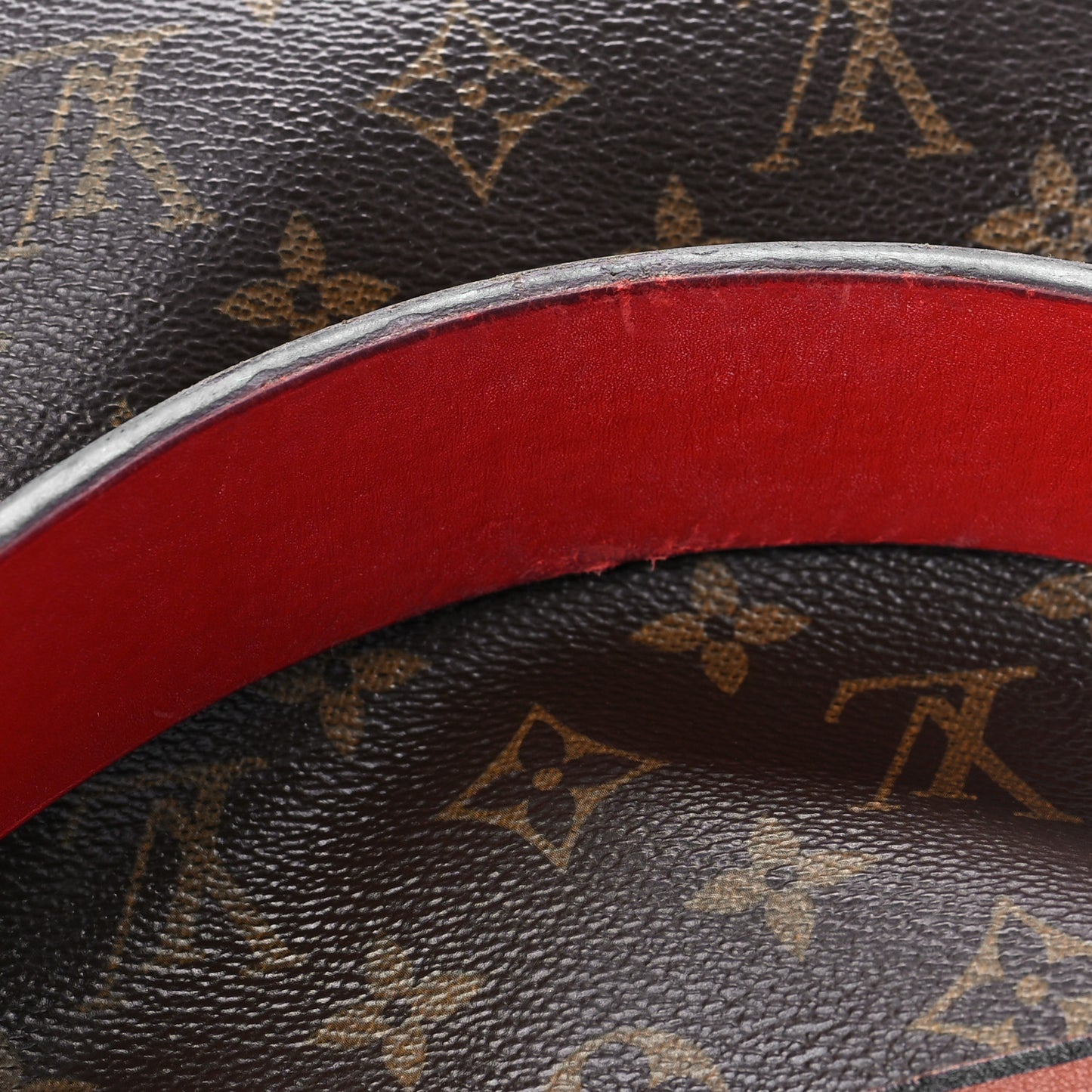 Monogram Tuileries Besace Caramel Rouge