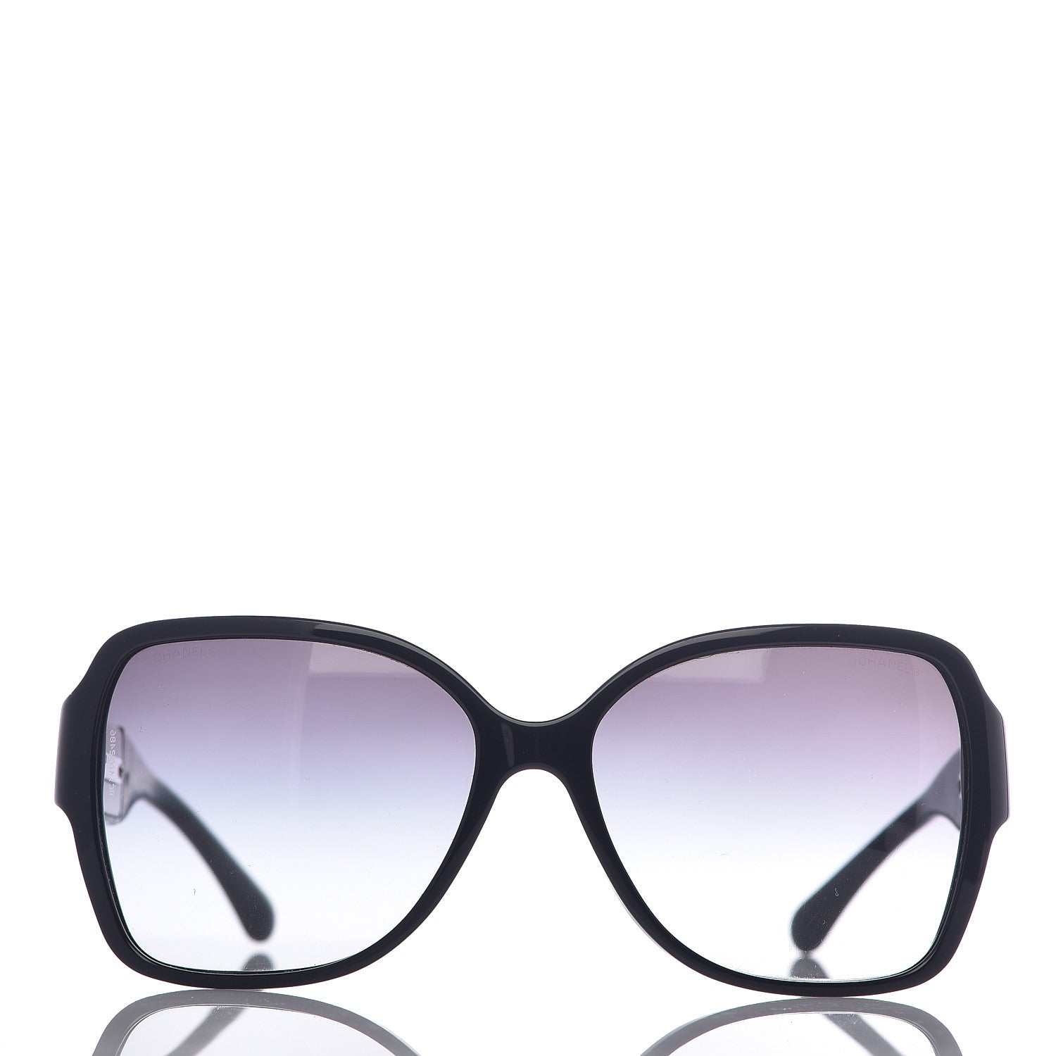 Chanel Square Summer CC Sunglasses 5230Q Black 2 of 7