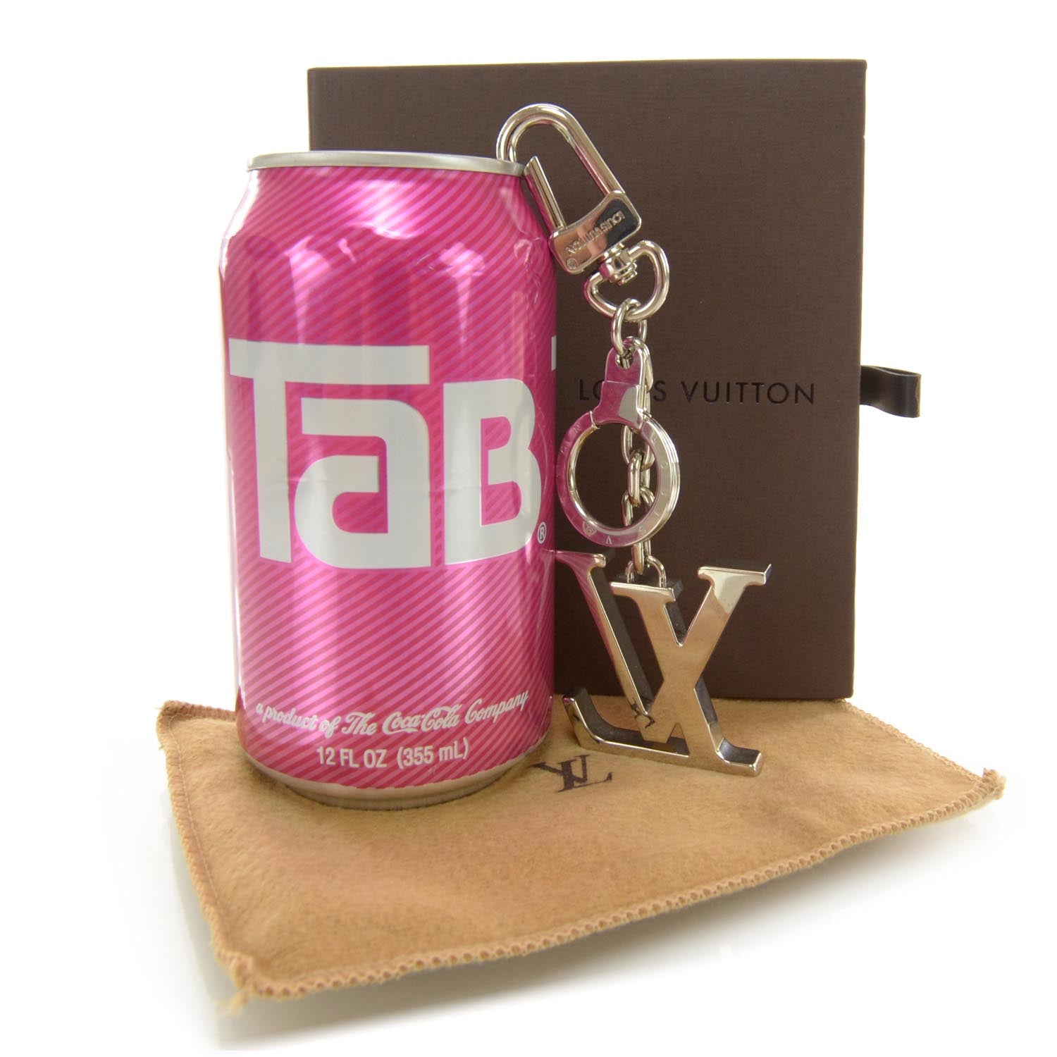 Louis Vuitton LV Initials Key Holder Silver 2 of 3