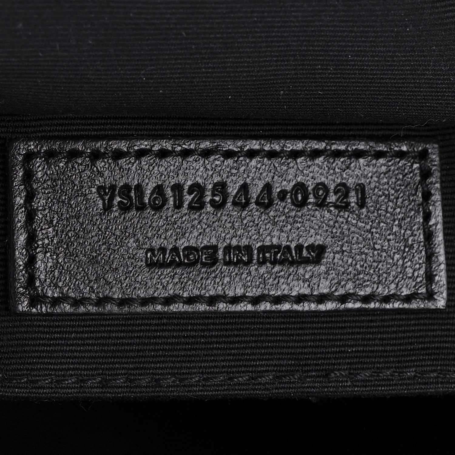Saint Laurent Tweed Calfskin Monogram Lou Camera Bag Black 7 of 9