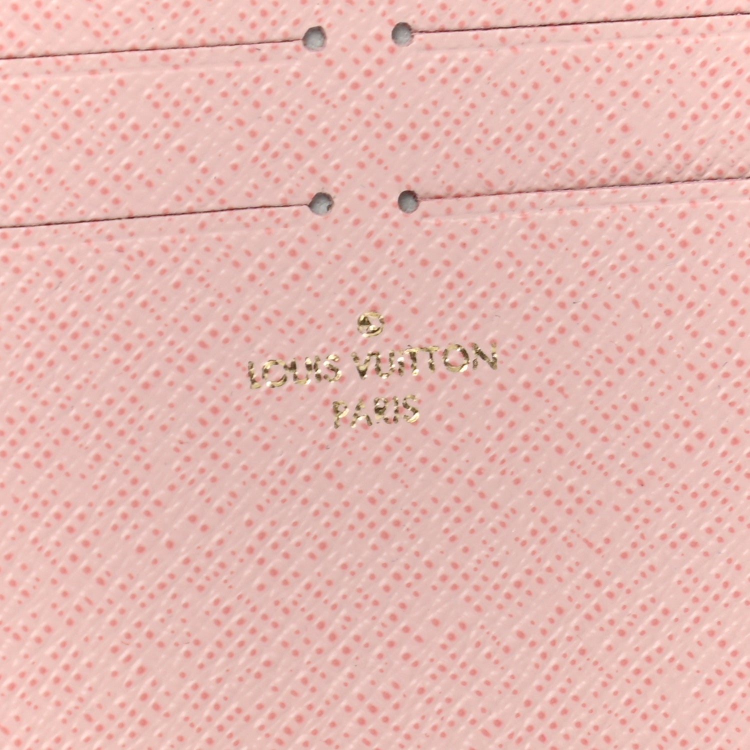 Louis Vuitton Calfskin Felicie Card Holder Insert Rose Ballerine 6 of 6