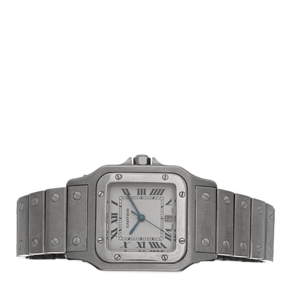 Cartier Stainless Steel 29mm Santos De Cartier Galbee Quartz Watch 2 of 4