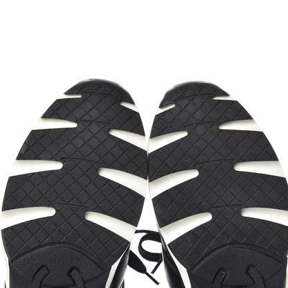 Chanel Calfskin Tweed Womens Sneakers 40 Black White 7 of 10