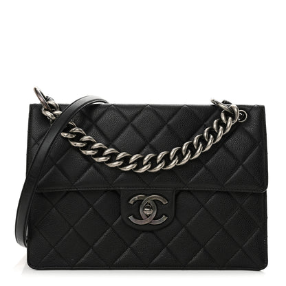 Chanel Caviar Quilted Large Retro Class Flap Black 1 of 15