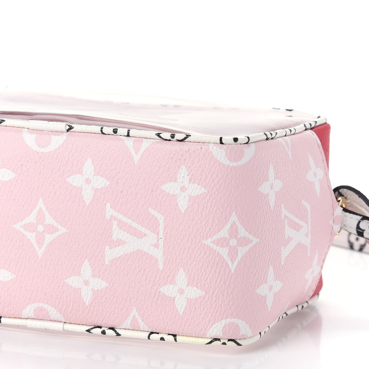 Louis Vuitton Monogram Giant Beach Pouch Rouge 8 of 9
