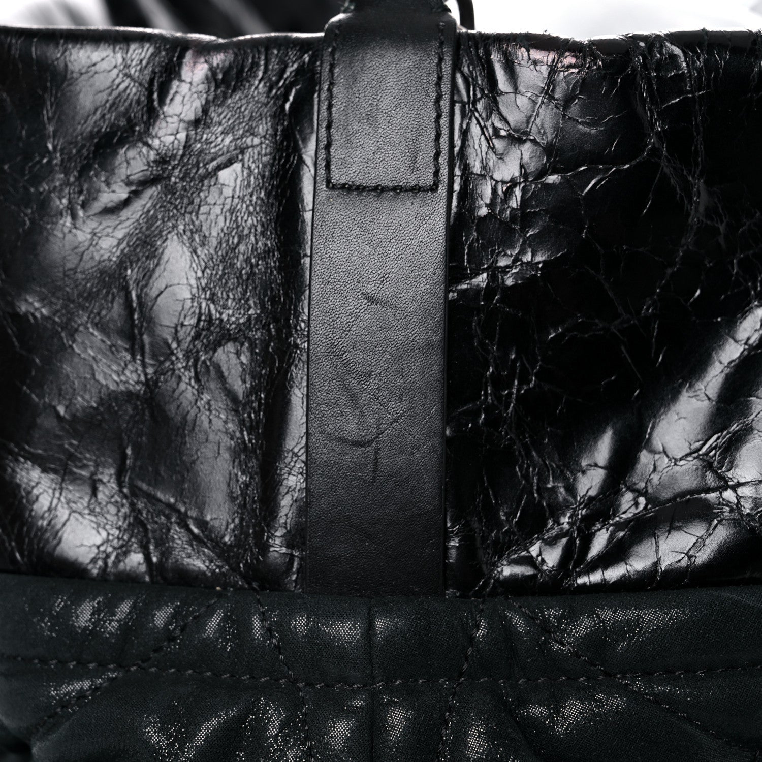 Chanel Iridescent Calfskin Quilted Large In The Mix Tote Black 22 of 27